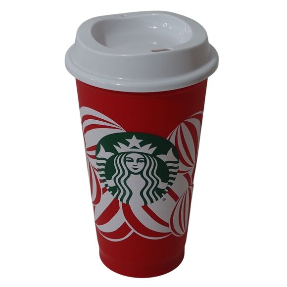 Starbucks Red Holiday Reusable Hot Cup w/Lid 16 Oz 2024 Red Cup Day Collectible - Picture 1 of 7